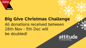 Attitude is Everything joins Big Give’s Christmas Challenge campaign to enhance accessibility for LGBTQ+ and ethnically diverse audiences 
