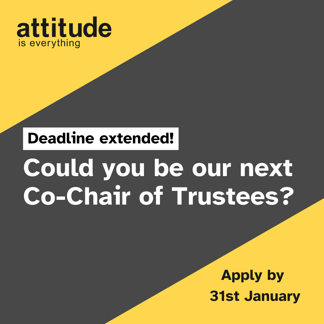 Could you be our next Co-Chair of Trustees?