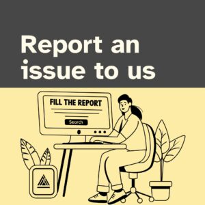 Report an issue to us